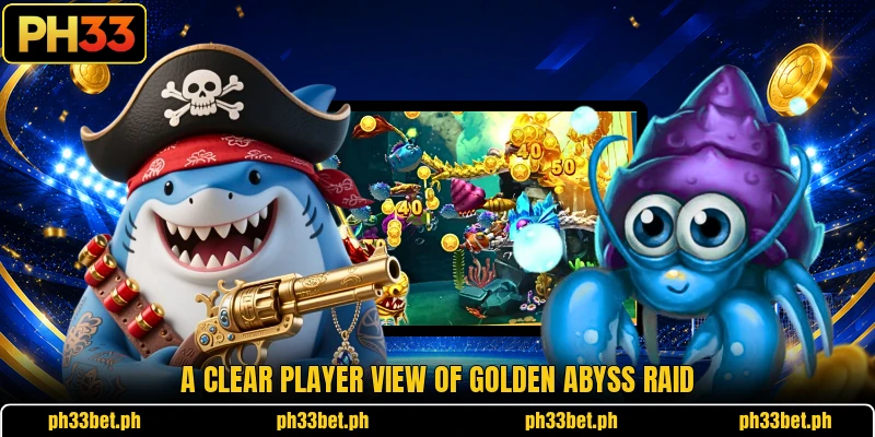 A clear player view of Golden Abyss Raid A clear player view of Golden Abyss Raid