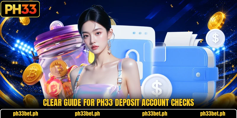 Clear guide for PH33 deposit account checks Clear guide for PH33 deposit account checks