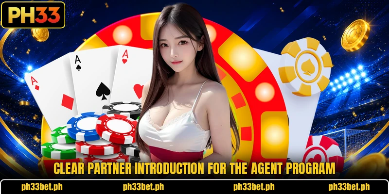 Clear partner introduction for the agent program Clear partner introduction for the agent program