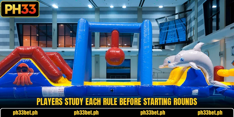 Players study each rule before starting rounds Players study each rule before starting rounds