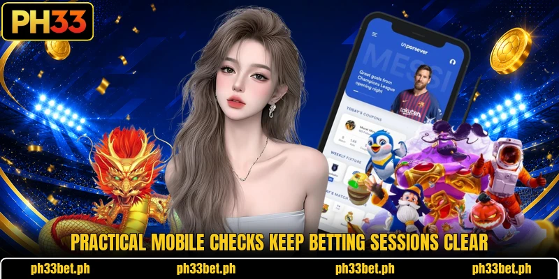 Practical mobile checks keep betting sessions clear