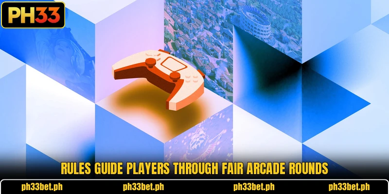 Rules guide players through fair arcade rounds
