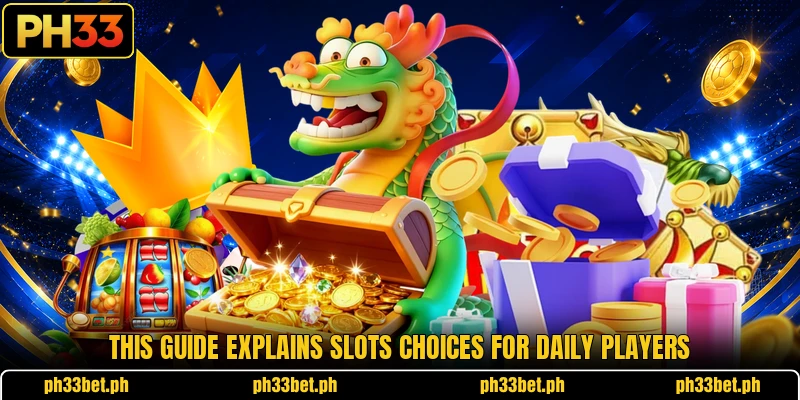 This guide explains slots choices for daily players This guide explains slots choices for daily players